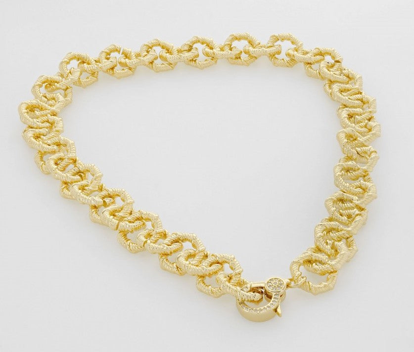 Lesley Chain Necklace in Silver main image 1