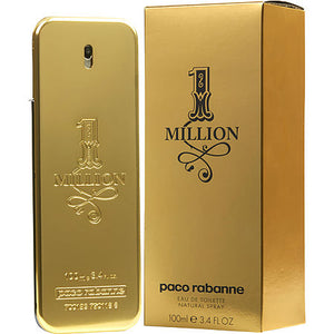 Paco Rabanne 1 Million  for men Eau De Toilette Spray 3.4 oz