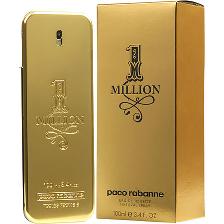 Paco Rabanne 1 Million  for men Eau De Toilette Spray 3.4 oz